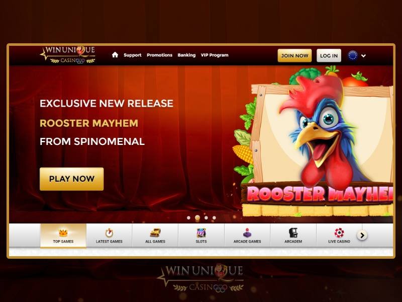 Win casino unique, win unique casino login